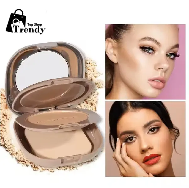 Miss Rose Matte Pressed Powder: Long-Lasting, Oil Control, Lightweight