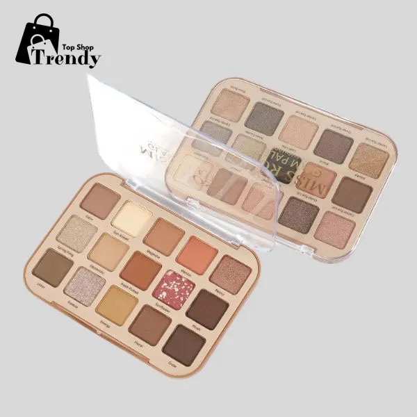 Miss Rose Glam Palette - 15 Colors by Top Trendy Shop