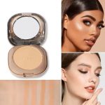 Miss Rose Matte Pressed Powder - Long-Lasting, Oil Control, Lightweight